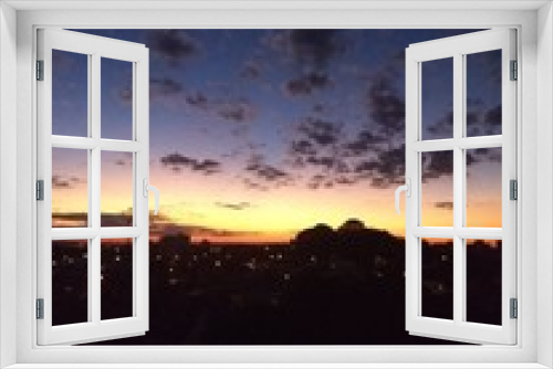 Fototapeta Naklejka Na Ścianę Okno 3D - Crepúsculo