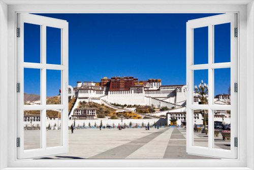 Fototapeta Naklejka Na Ścianę Okno 3D - panorama of the Potala Place, Tibet China 
