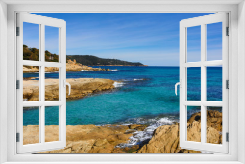 Fototapeta Naklejka Na Ścianę Okno 3D - bay of Saint Tropez