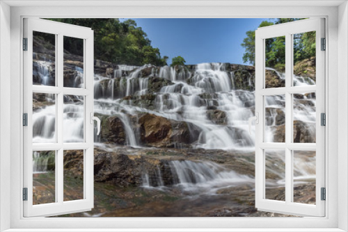 Fototapeta Naklejka Na Ścianę Okno 3D - Amazing and Beautiful waterfall in Meghalaya Northeast India