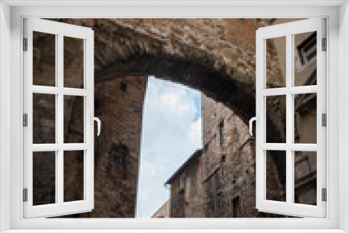 Fototapeta Naklejka Na Ścianę Okno 3D - Arches of Perugia - Umbria, Italy
