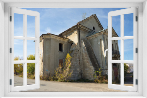 Fototapeta Naklejka Na Ścianę Okno 3D - Armenian church in Horodenka