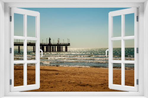 Fototapeta Naklejka Na Ścianę Okno 3D - tonfano pier view on a summer day