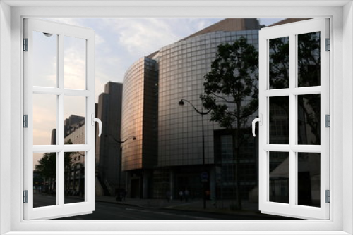 Fototapeta Naklejka Na Ścianę Okno 3D - bastille opera paris