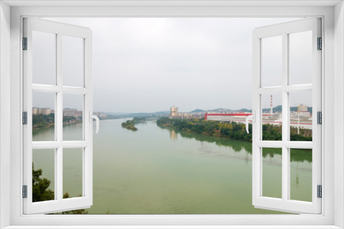 Fototapeta Naklejka Na Ścianę Okno 3D - Chinese city scenery