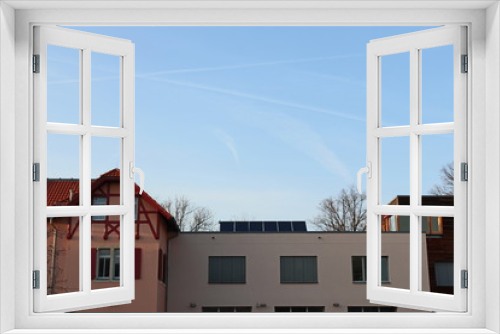 Fototapeta Naklejka Na Ścianę Okno 3D - Three very different buildings