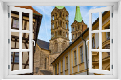 Fototapeta Naklejka Na Ścianę Okno 3D - Medieval town Bamberg. Germany.