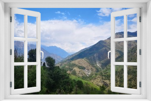 Fototapeta Naklejka Na Ścianę Okno 3D - Image of the Himalayas, Mustang Valley, Nepal, Asia