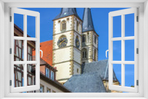 Fototapeta Naklejka Na Ścianę Okno 3D - Protestant church in Bad Wimpfen, Germany