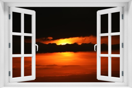 Fototapeta Naklejka Na Ścianę Okno 3D - Breathtaking beauty at sunrise moments.