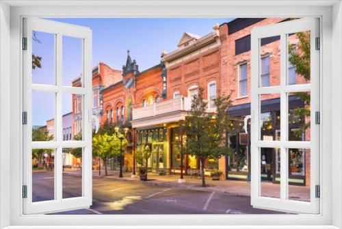 Fototapeta Naklejka Na Ścianę Okno 3D - Provo, Utah, USA downtown on Center Street
