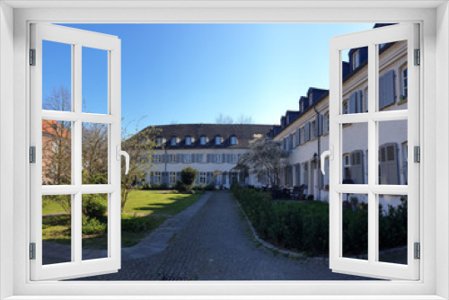 Fototapeta Naklejka Na Ścianę Okno 3D - Innenhof des Klosters Saarn in Mülheim an der Ruhr