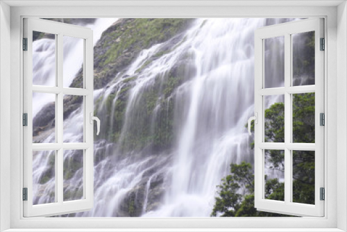 Fototapeta Naklejka Na Ścianę Okno 3D - 大川の滝