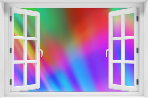 Light Multicolor, Rainbow vector template with bent lines. Shining illustration, which consist of blurred lines, circles. Marble design for your web site.