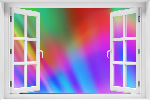 Fototapeta Naklejka Na Ścianę Okno 3D - Light Multicolor, Rainbow vector template with bent lines. Shining illustration, which consist of blurred lines, circles. Marble design for your web site.