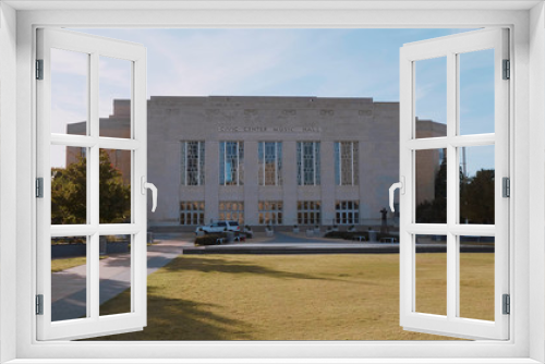 Fototapeta Naklejka Na Ścianę Okno 3D - Municipal building in Oklahoma City - USA 2017