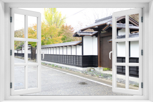 Fototapeta Naklejka Na Ścianę Okno 3D - Samurai residence of Toyoma área in Tome city, Miyagi prefeccture, Japan