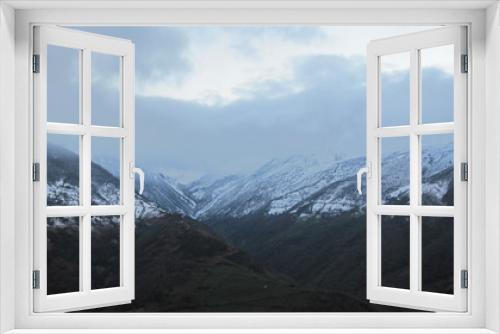 Fototapeta Naklejka Na Ścianę Okno 3D - SNOW LANDSCAPE