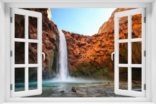Fototapeta Naklejka Na Ścianę Okno 3D - View of waterfall in Grand Canyon National Park