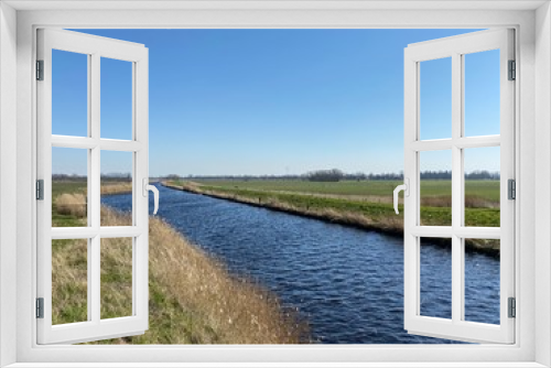 Fototapeta Naklejka Na Ścianę Okno 3D - canal in holland