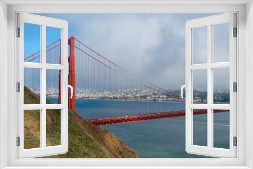 Fototapeta Naklejka Na Ścianę Okno 3D - Golden Gate Bridge