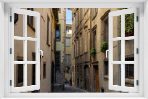 Fototapeta Naklejka Na Ścianę Okno 3D - Architecture in Bergamo, Italy