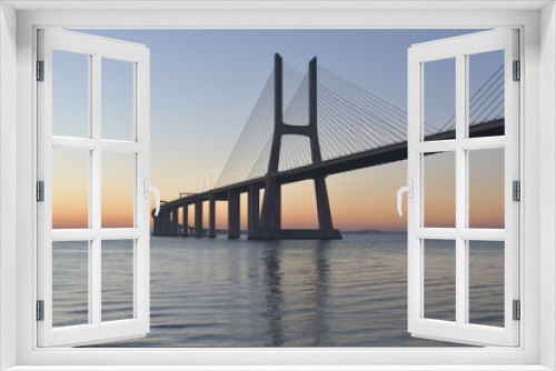 Fototapeta Naklejka Na Ścianę Okno 3D - bridge in Portugal