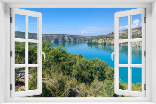Fototapeta Naklejka Na Ścianę Okno 3D - Basses Gorges du Verdon - Lac de Sainte-Croix - Alpes de Haute-Provence - Var - France