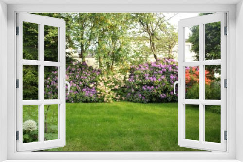 Fototapeta Naklejka Na Ścianę Okno 3D - Garten