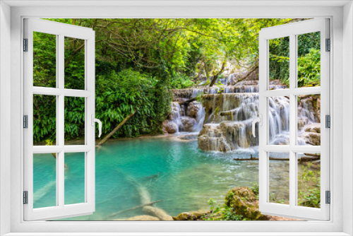 Fototapeta Naklejka Na Ścianę Okno 3D - Amazing, Unbelievable Krushuna waterfalls, Bulgaria