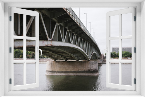Fototapeta Naklejka Na Ścianę Okno 3D - Bridge in Budapest
