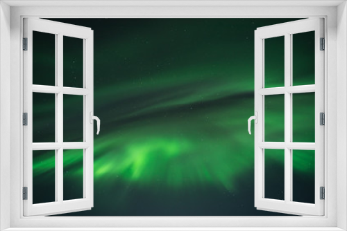 Fototapeta Naklejka Na Ścianę Okno 3D - Zorza Polarna Islandia