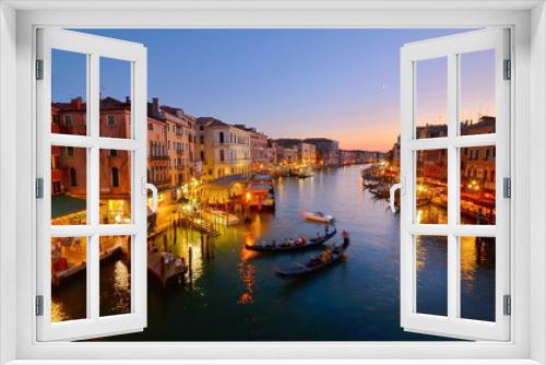 Fototapeta Naklejka Na Ścianę Okno 3D - landscape of venice in Italy