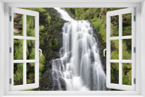 Fototapeta Naklejka Na Ścianę Okno 3D - Assaranca Waterfall in County Donegal, Ireland.