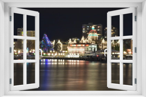 Fototapeta Naklejka Na Ścianę Okno 3D - Victoria, BC downtown 