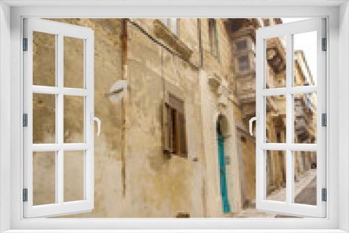 Fototapeta Naklejka Na Ścianę Okno 3D - streets of malta