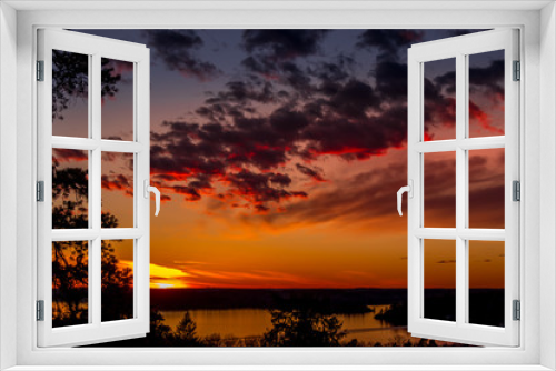 Fototapeta Naklejka Na Ścianę Okno 3D - Sky