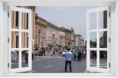 Fototapeta Naklejka Na Ścianę Okno 3D - St Peter's Square Rome