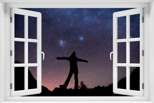 Fototapeta Naklejka Na Ścianę Okno 3D - Stars & Milky Way,Routeburn Track, Fiordland National Park, New Zealand
星空, ルートバーントラック, フィヨルドランド国立公園, ニュージーランド