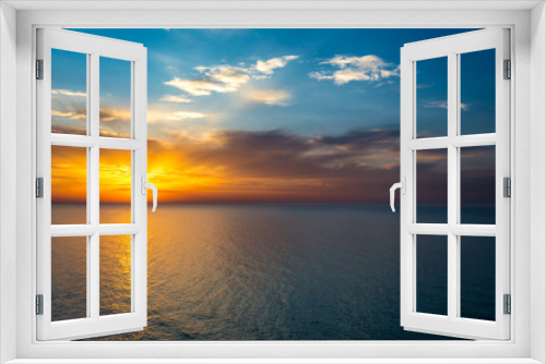 Fototapeta Naklejka Na Ścianę Okno 3D - Wonderful sunset colors