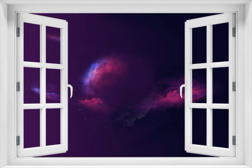 Fototapeta Naklejka Na Ścianę Okno 3D - Outer space background