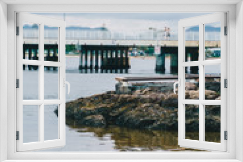 Fototapeta Naklejka Na Ścianę Okno 3D - Tallebydgera Bridge