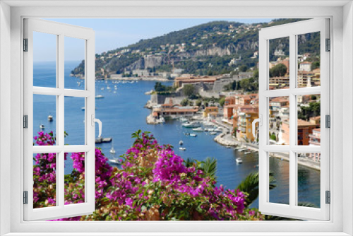 Fototapeta Naklejka Na Ścianę Okno 3D - baie de Villefranche sur Mer sur la Côte d'Azur