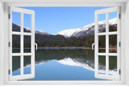 Fototapeta Naklejka Na Ścianę Okno 3D - Lake - mountain Bariloche