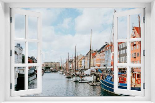 Fototapeta Naklejka Na Ścianę Okno 3D - Nyhavn in Copenhagen