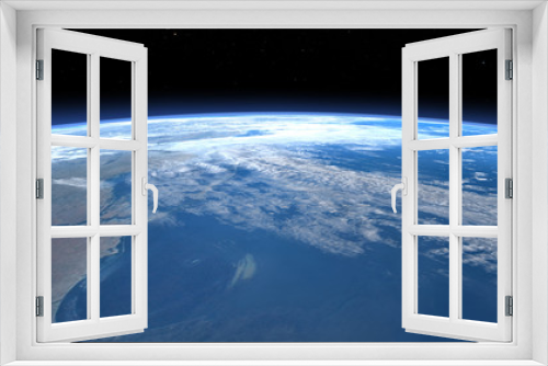 Fototapeta Naklejka Na Ścianę Okno 3D - 3D Illustration of the Earth Atmosphere