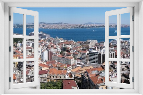 Fototapeta Naklejka Na Ścianę Okno 3D - Istambul