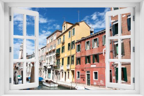 Fototapeta Naklejka Na Ścianę Okno 3D - Vue de Venise