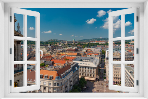 Fototapeta Naklejka Na Ścianę Okno 3D - city of Budapest in Hungary