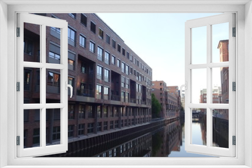 Fototapeta Naklejka Na Ścianę Okno 3D - Hamburg - beautiful German port city